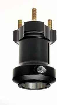 Radstern 40x95mm Aluminium schwarz