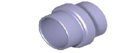 Praga Lagerdistanzstück Ø25xH33mm