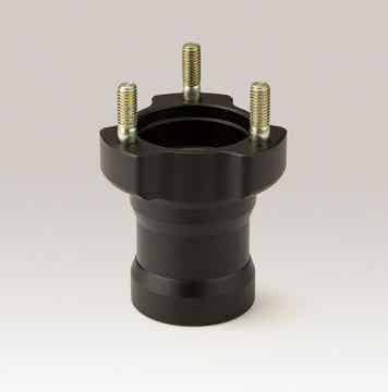Radstern vorne 25/75-58mm Alu schwarz