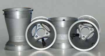 Satz Felgen TOP-Kart Aluminium 130/180