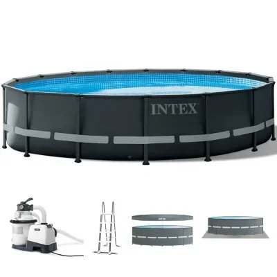 Intex Ultra XTR Frame 26326NP - Ø488x122 cm - Piscina Rotonda