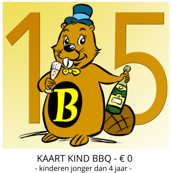 BBQ kind - jonger dan 4 jaar