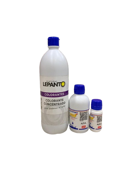 colorante azul