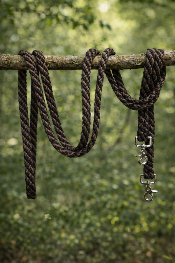 Rênes en corde plates