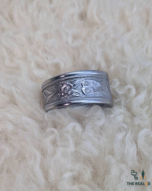 Spoon ring Floral