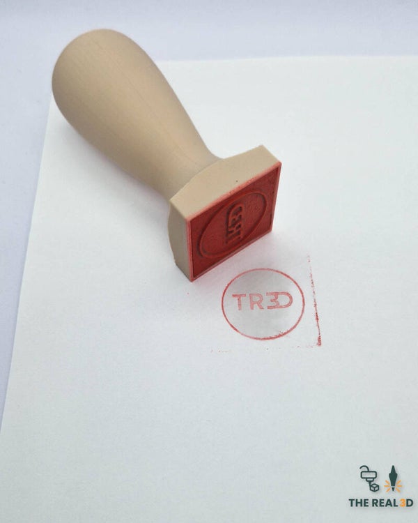 Stempel met eigen logo