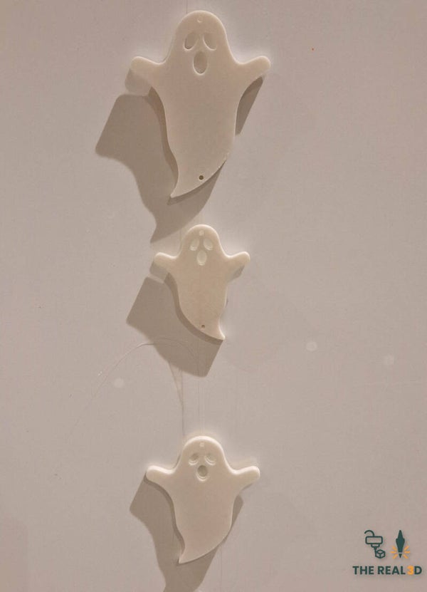 Spookjes/vleermuizen hanger 3 stuks