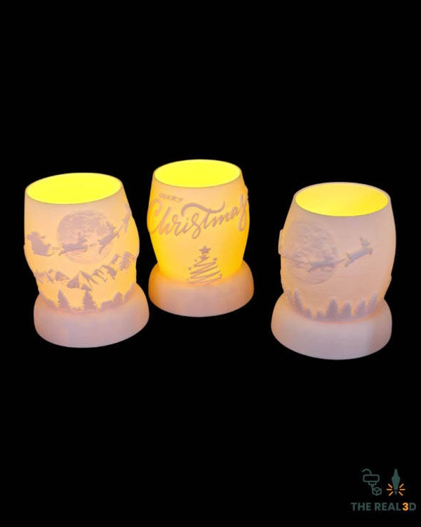 Theelichthouders kerst