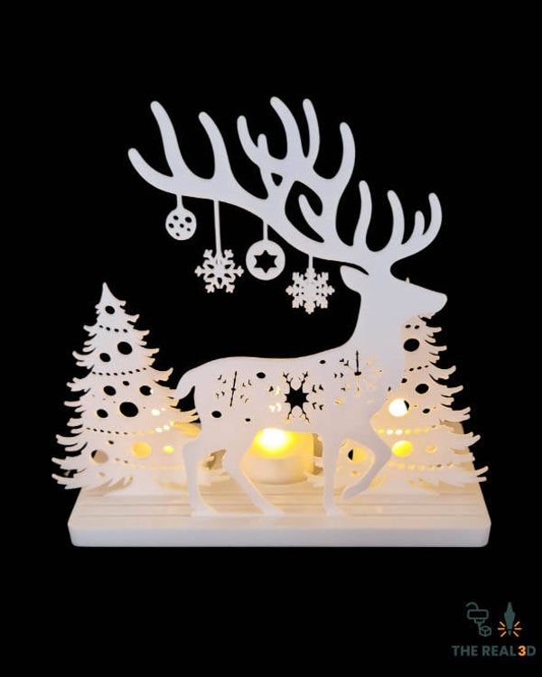 'Plateau' kerst Rendier