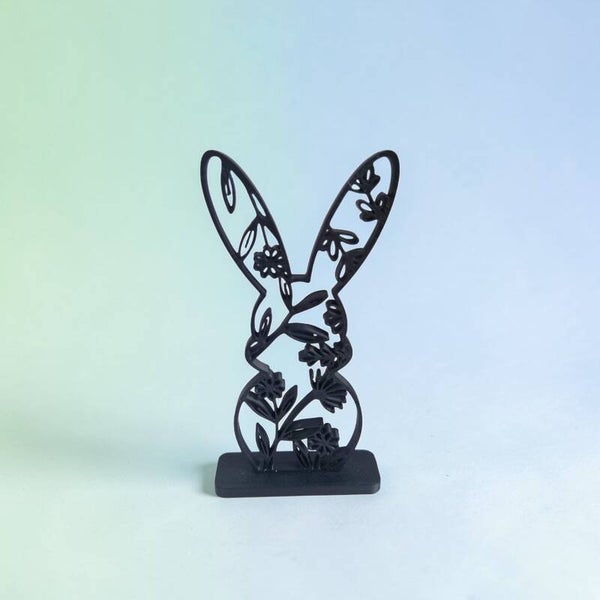 Pasen tafeldecoratie konijn