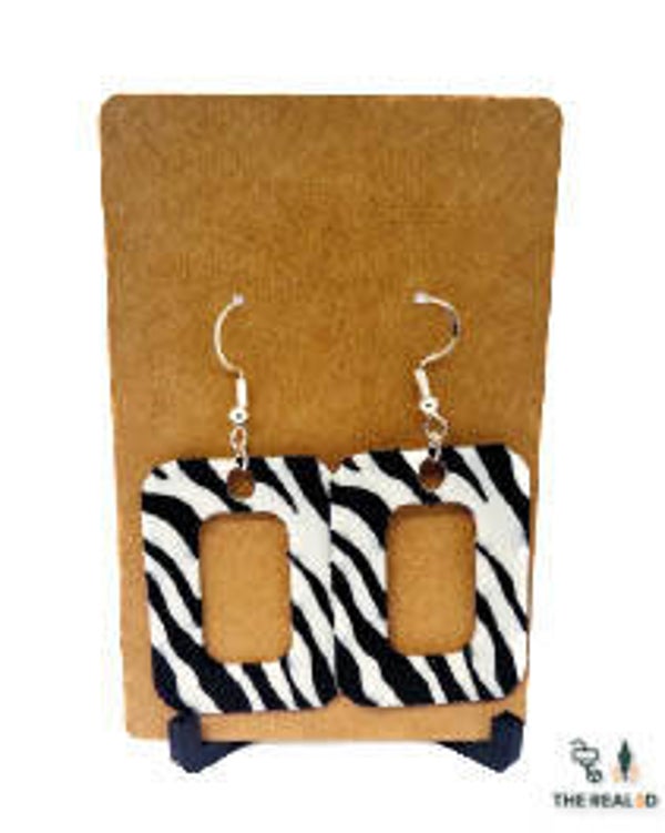 Oorbellen Zebra