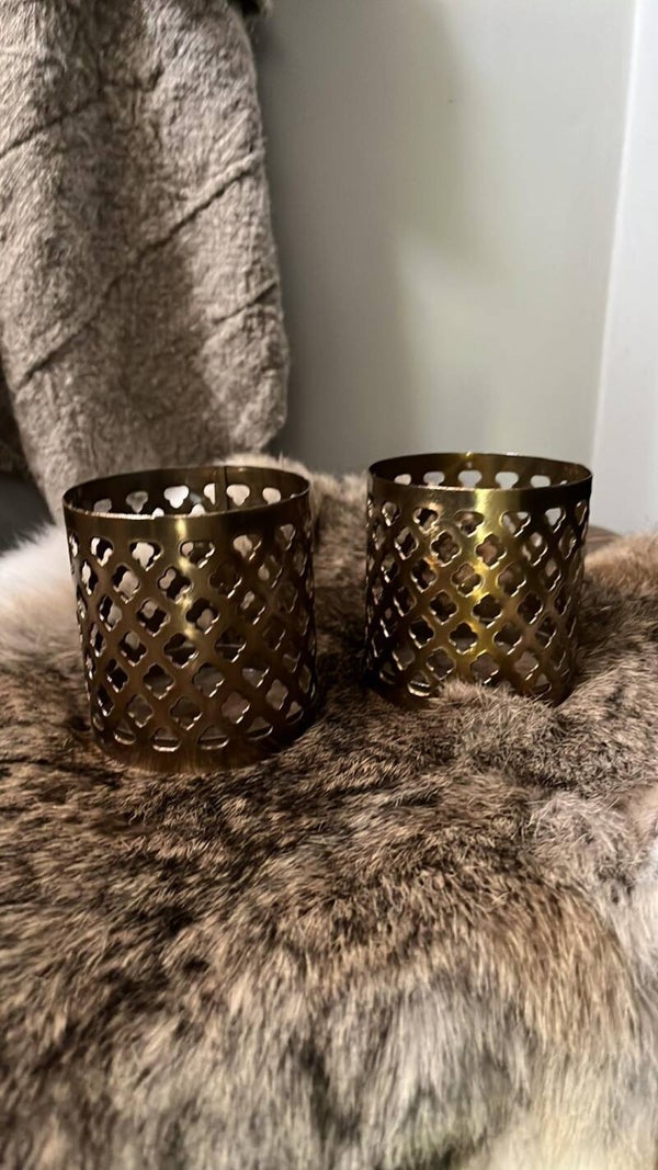 T-lichthouder - Goud