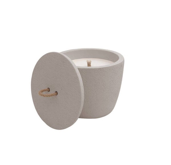 Outdoor candle - Olivier - grey