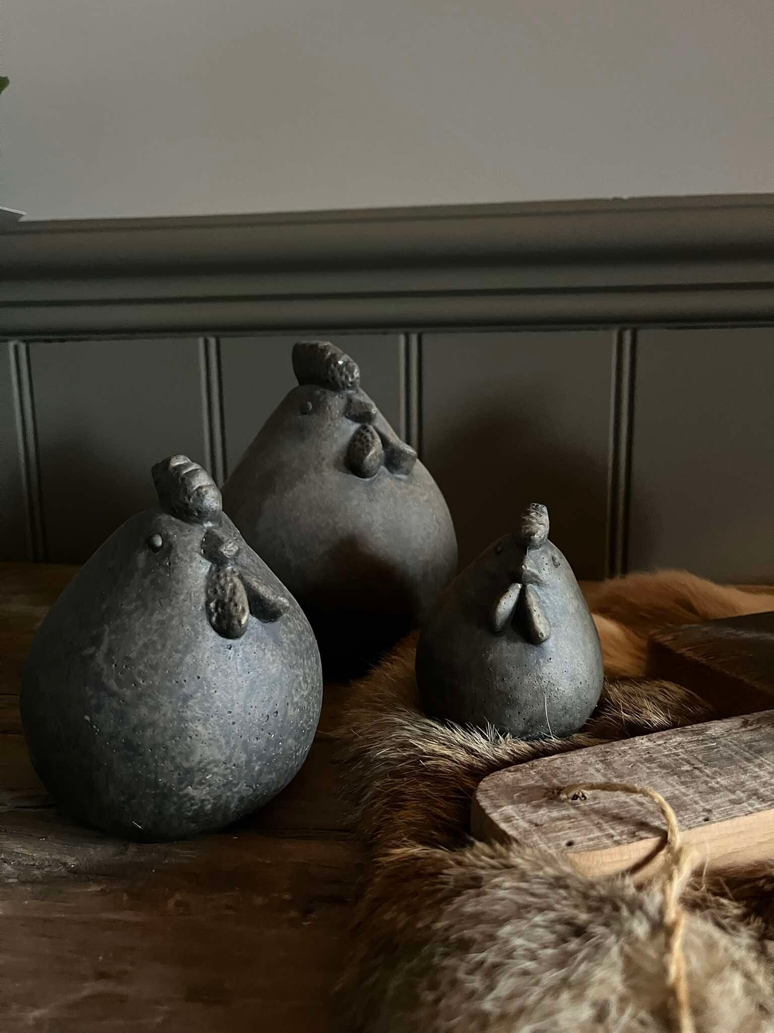 Kip - set van 3 - Majestic Brown