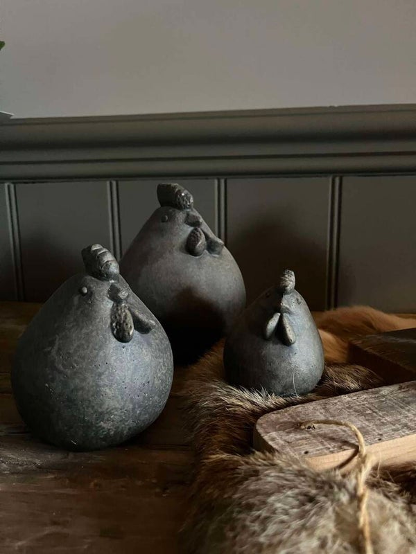 Kip - set van 3 - Majestic Brown