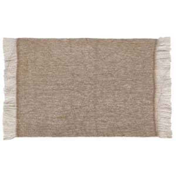 Plaid - Mohair - Jess - taupe