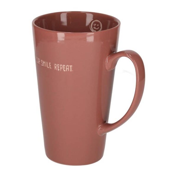 Shiny mok - terra - XL - Sip smile repeat