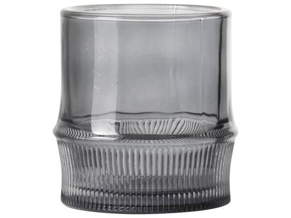 Theelichthouders - dia 7-8 cm - Blauw -Set van 2