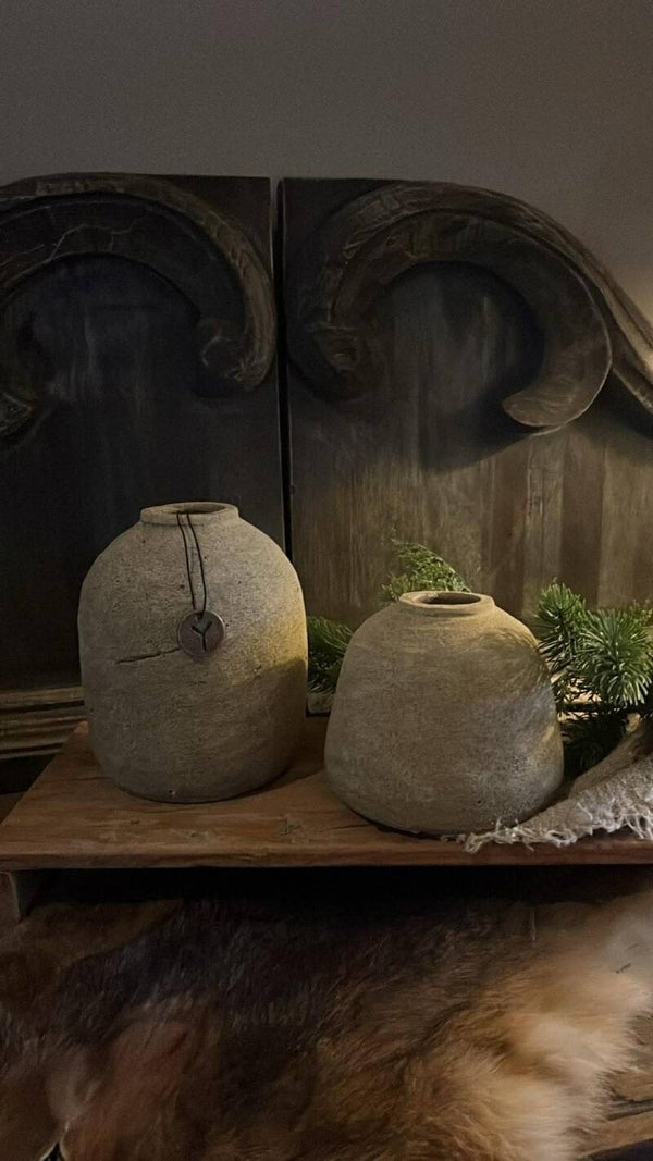 Sand - set van 2 vazen