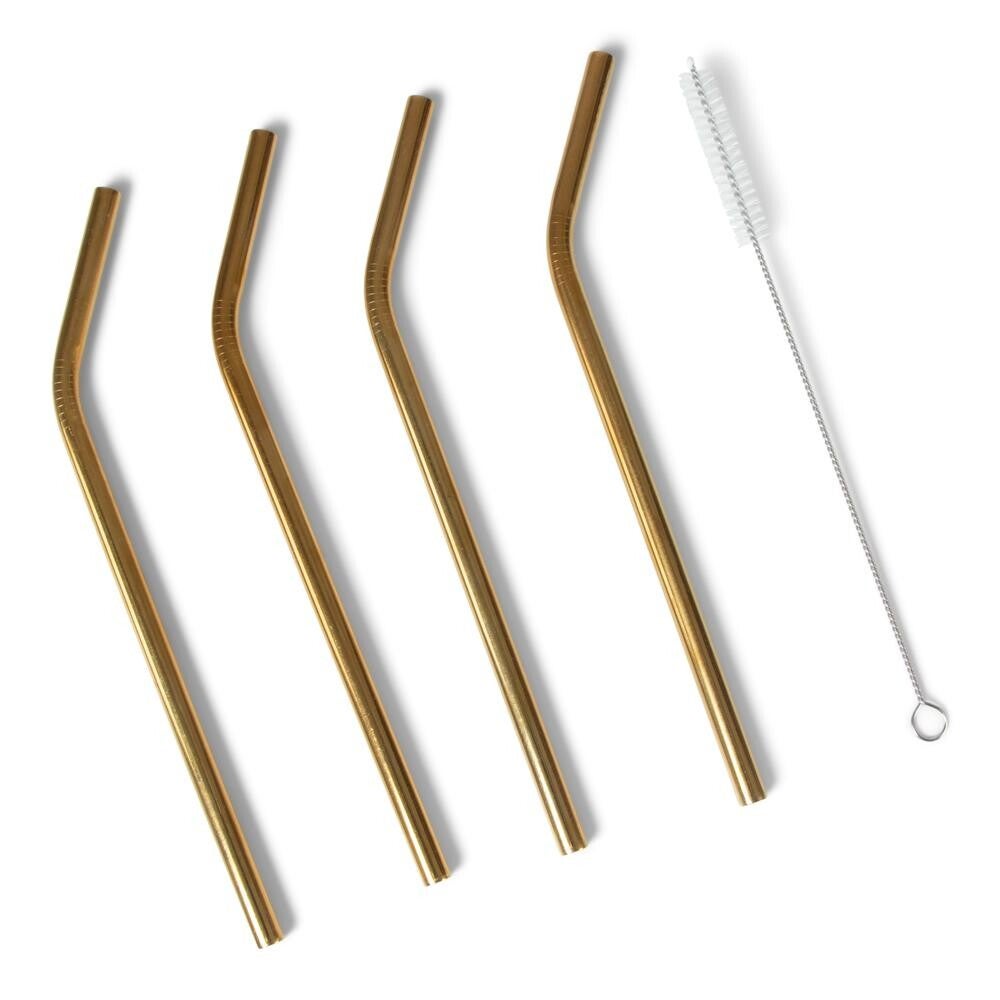 Rietjes - Goud - RVS