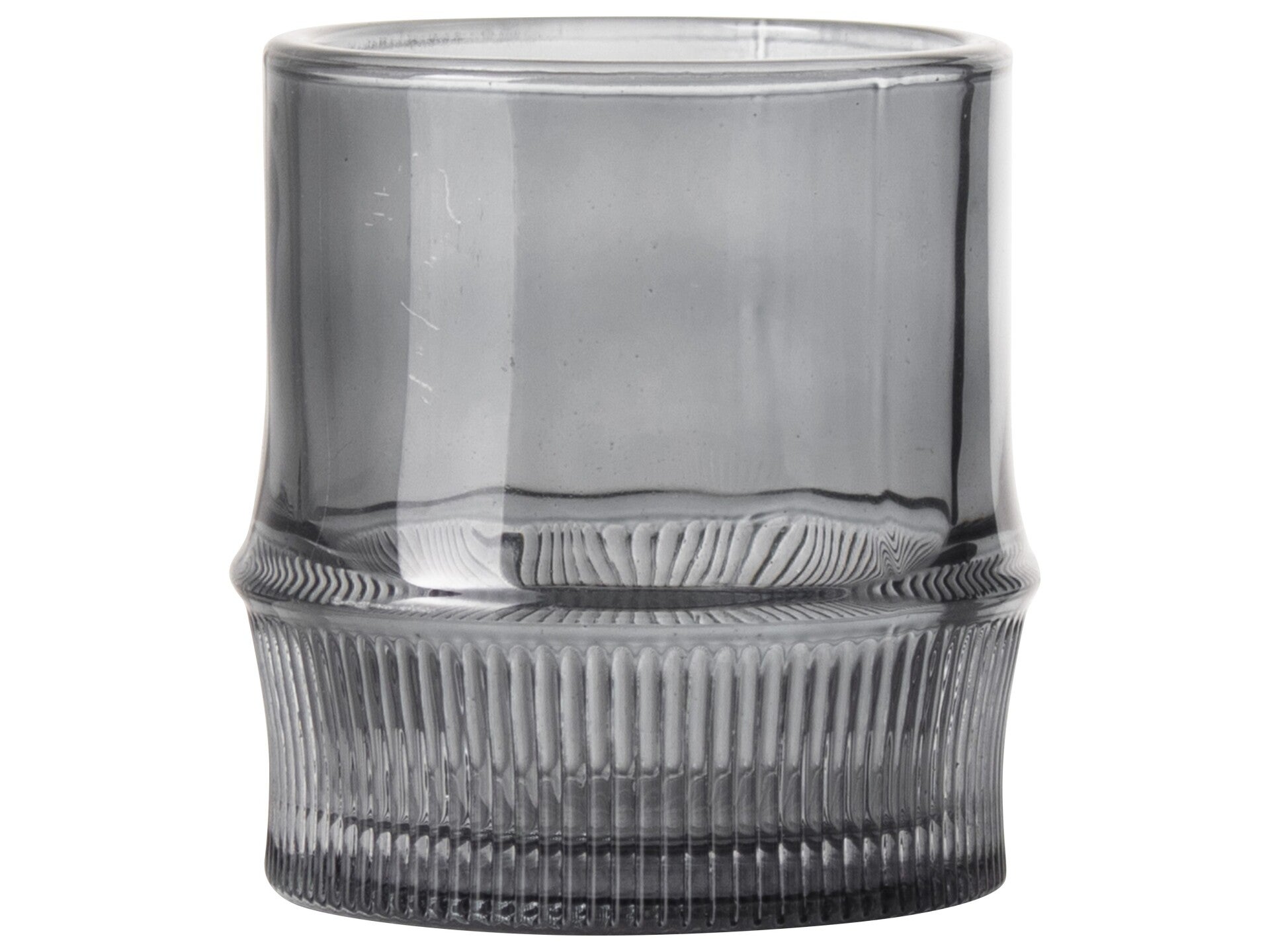 Theelichthouders - dia 7-8 cm - Blauw -Set van 2