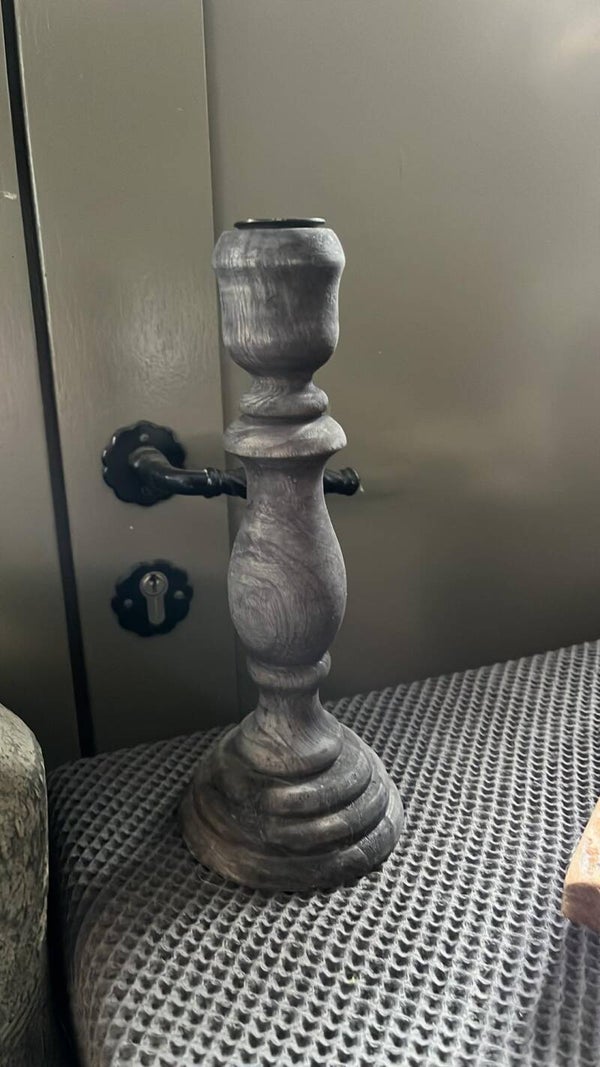 Kandelaar - grijs - 82161