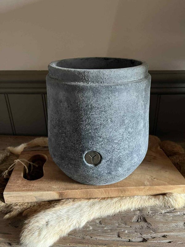 Planter - Edge Stone - Black - M