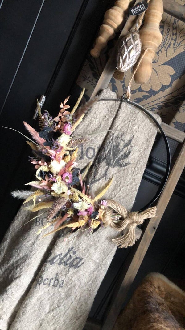 Flowerhoop - 30 cm - roos