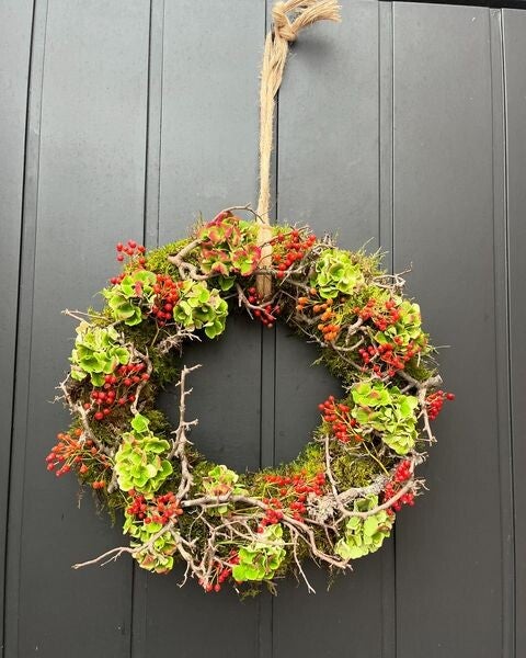 Krans - Rozebottel - Hortensia - Vanaf