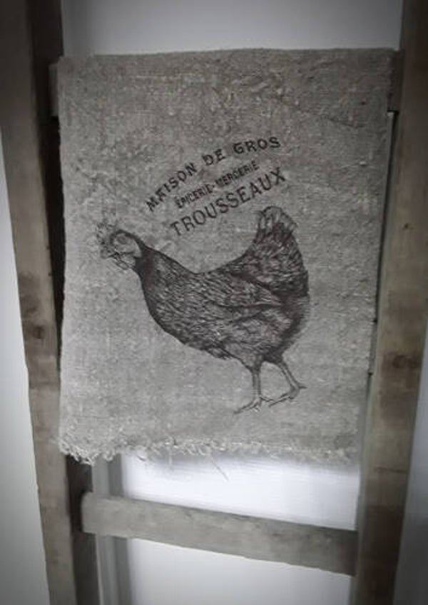 Shabby doek - 30/45 - Haan