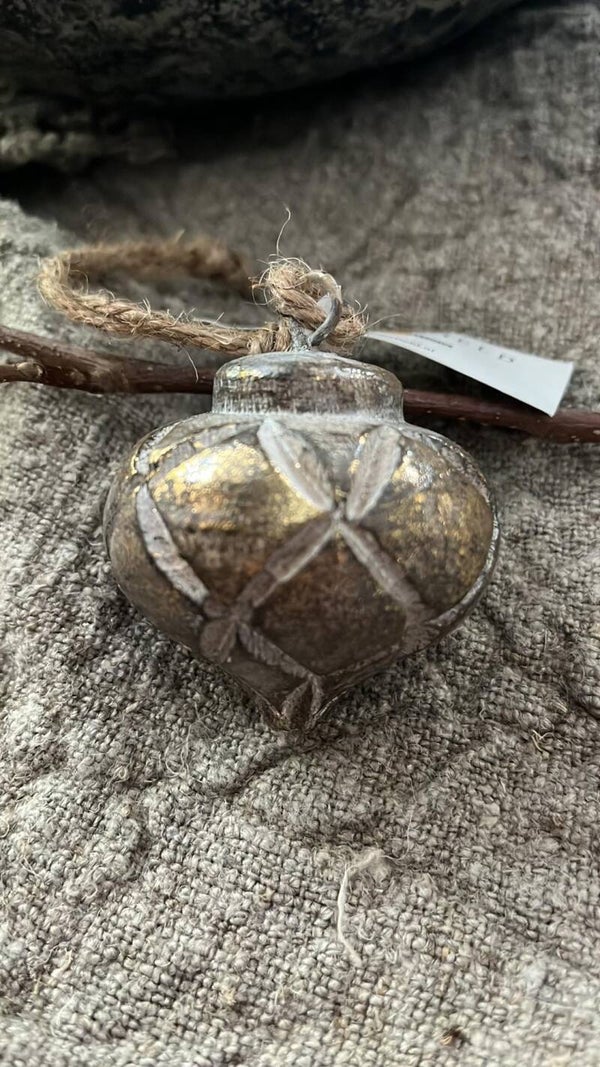 Toefhanger - goud - S