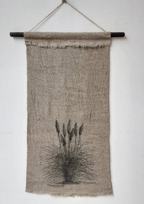 Wanddoek - Pampasgras