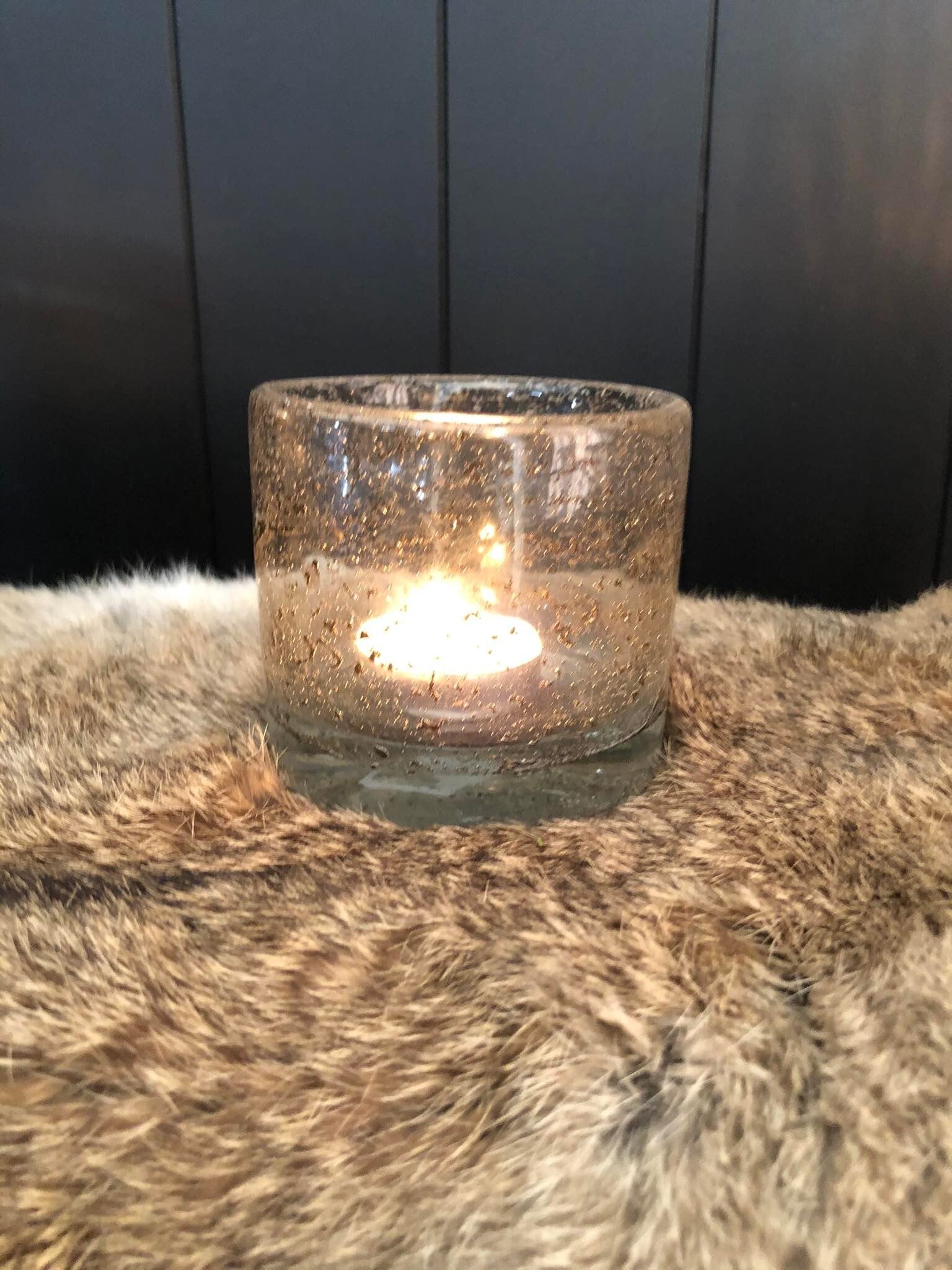 Windlicht - bubble clear - 08/08