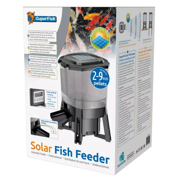 Solar Fish Feeder - automatische voederapparaat