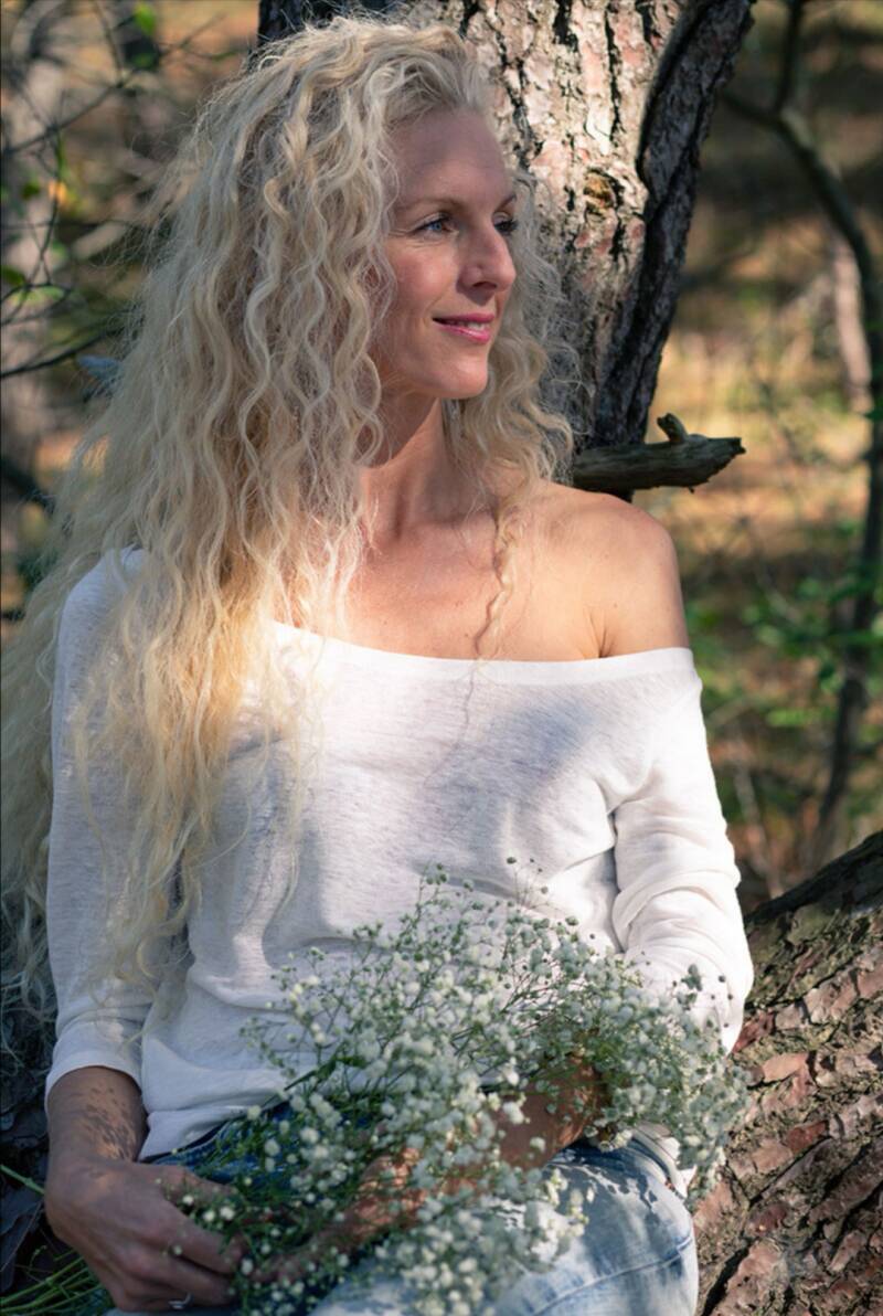 Ingrid de Haan owner and founder of fashion label New Angels. sustainable clothes for women. New Angels Eco Fashion. Who is the most sustainable fashion designer? Can luxury fashion be sustainable? What is the most sustainable fashion brand?