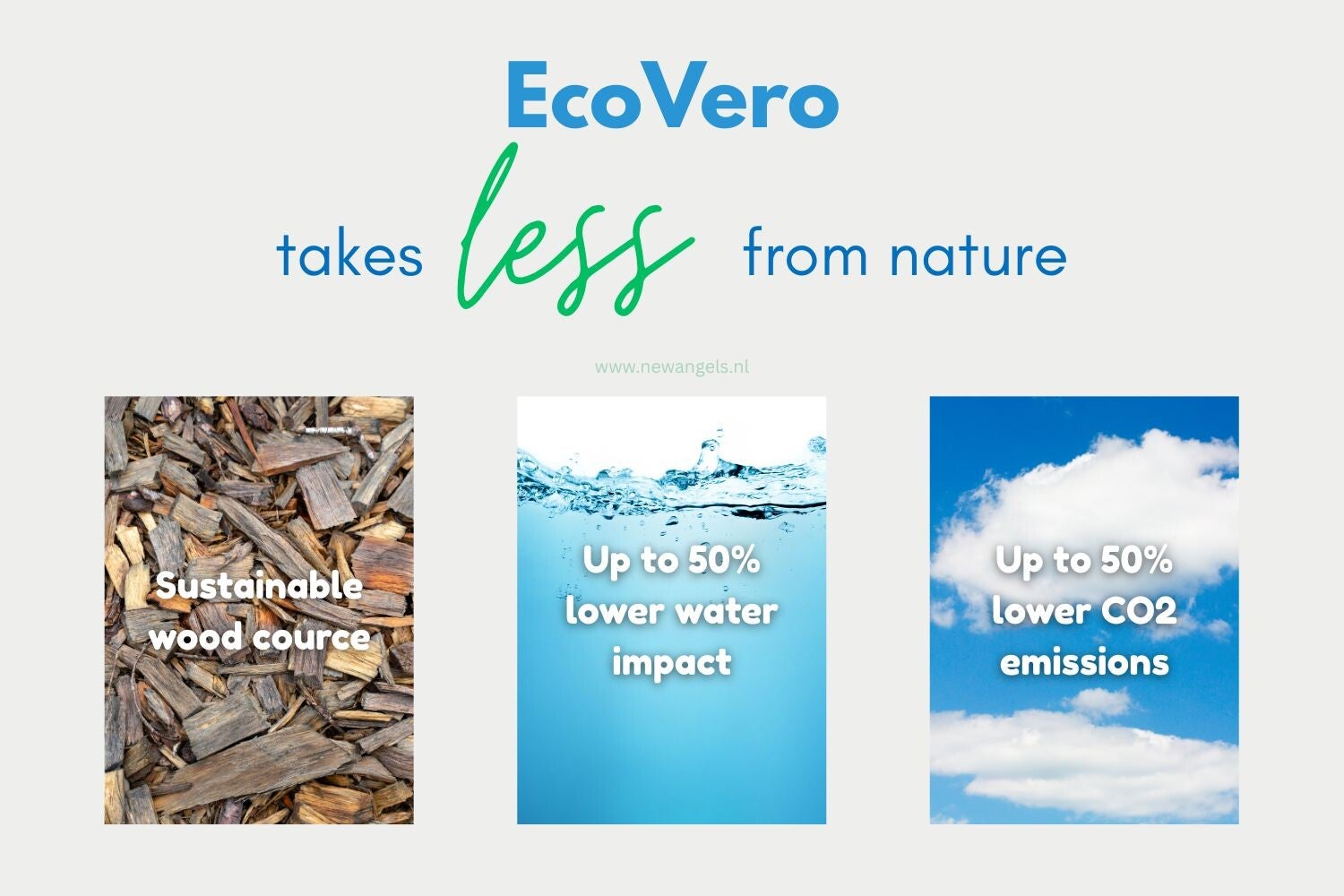 ecovero de duurzame stof die minder van de aarde vraagt. duurzame viscoe. Eco Vero van Lenzing. eco viscose voor kleding