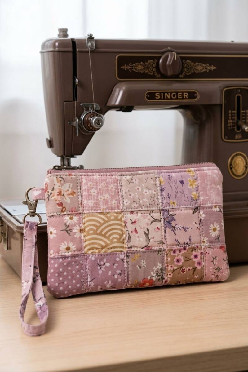 leuk gewatteerd etui met rits. naaien, naai ideeën, naaipatronen, naaiprojecten, naaien voor beginners, naaipatronen gratis, naai hacks, naaitutorials, naaiprojecten voor beginners, naai ideeën beginners.