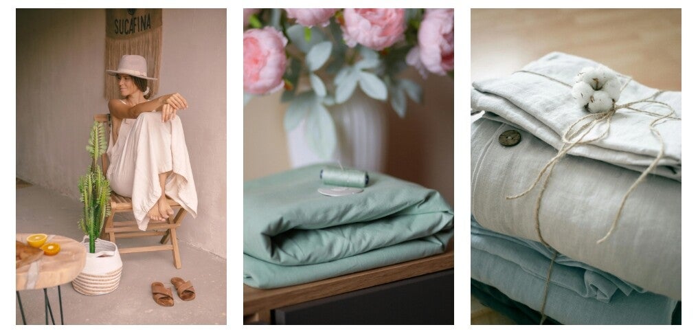 slow fashion natuurlijke kleding, biologisch katoen GOTS, hennep stof kleding, linnen kleding, tencel lyocell, ramie vezel, duurzame mode keuze, eco textiel, plantaardige vezels, huidvriendelijke stoffen, milieuvriendelijke mode, bewuste garderobe