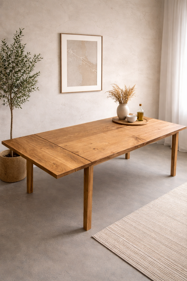 N’41 Naturlig Ek 180x100
