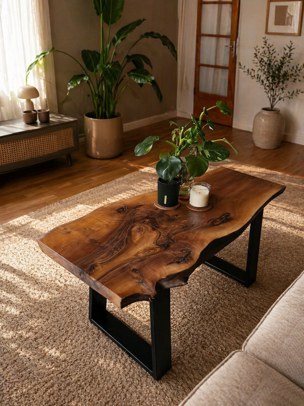 N20’ Naturlig Valnöt 100x50