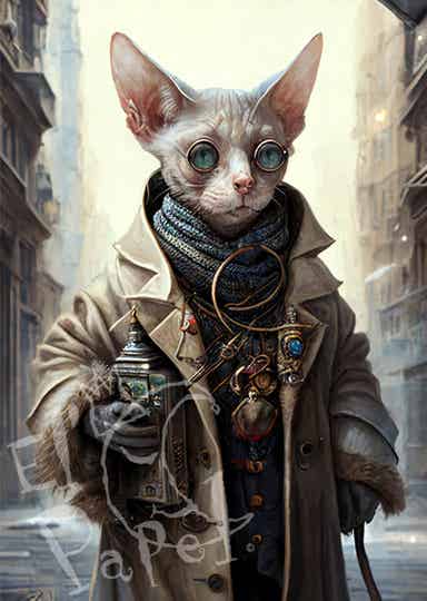 Ansichtkaart 'Avonturier IV'