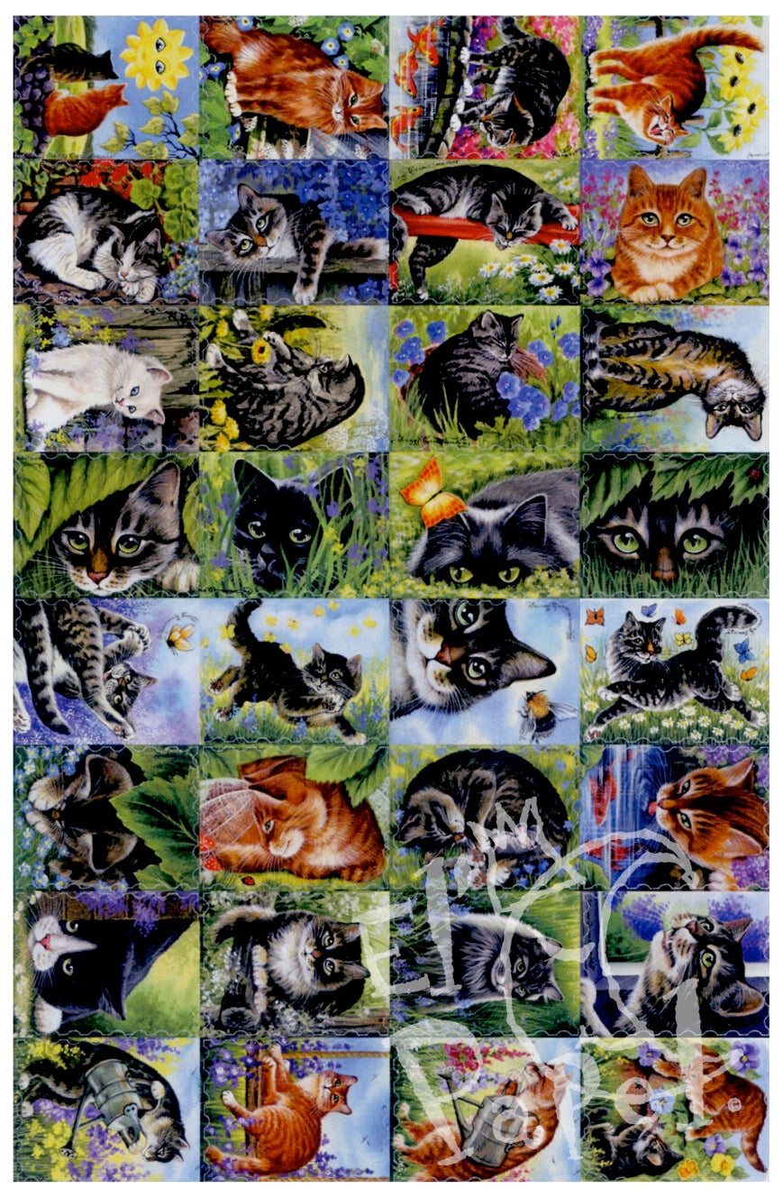 Irina Garmashova stickers `In de tuin`