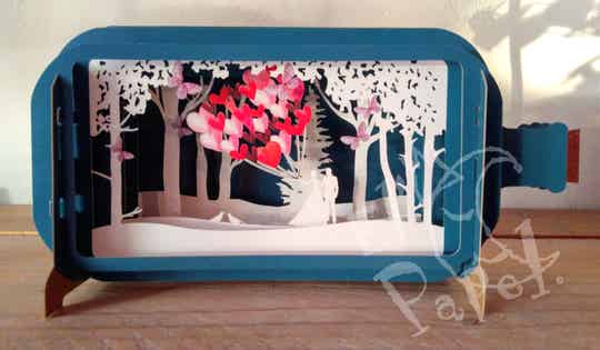 Message in a bottle `Verliefd, verloofd ...`