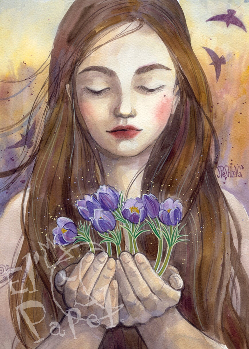 Ansichtkaart 'Droomkruid'