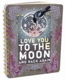 Spiraalgebonden notitieboek 'Moon & Back'