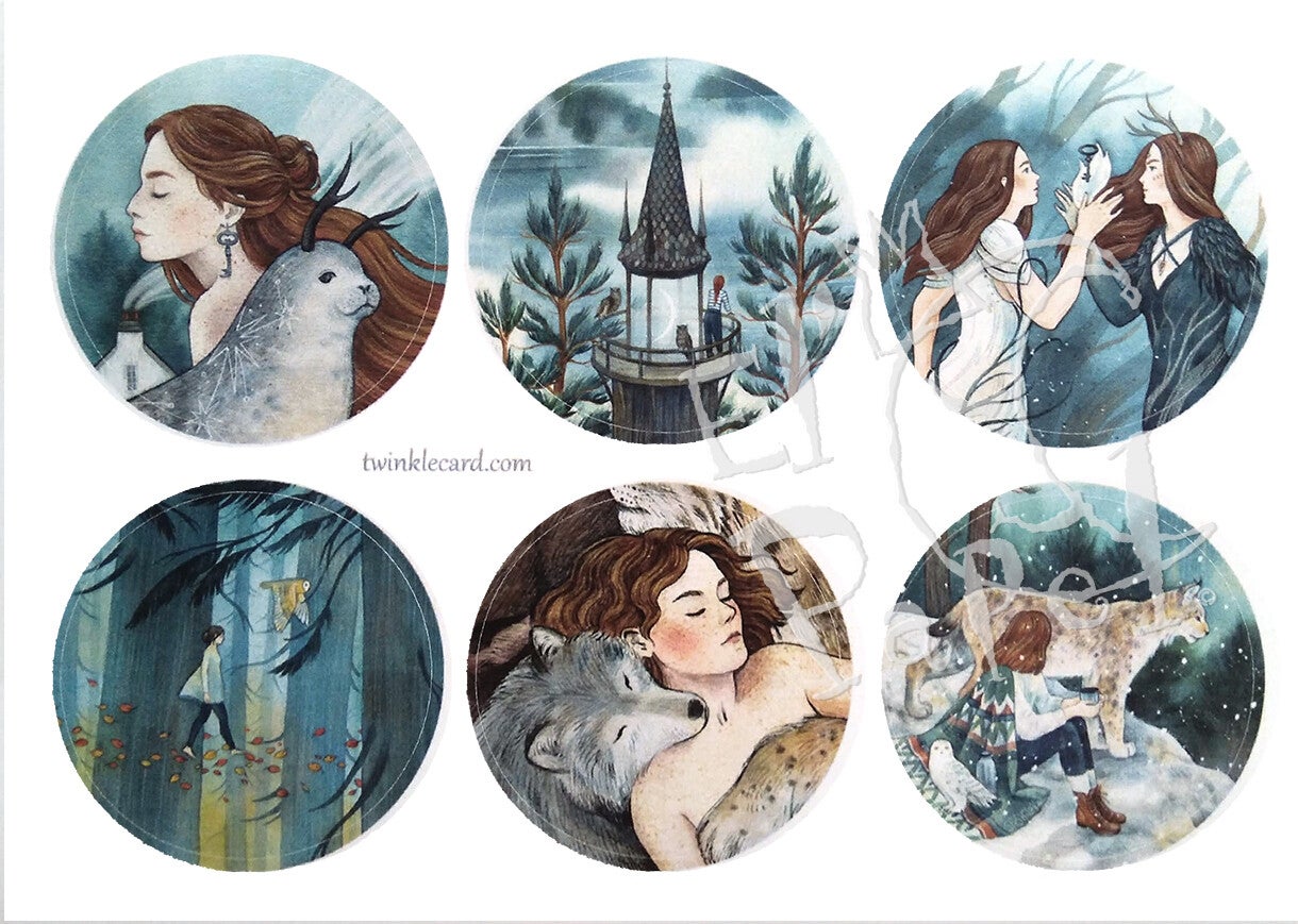 Anna Speshilova stickervel - 7