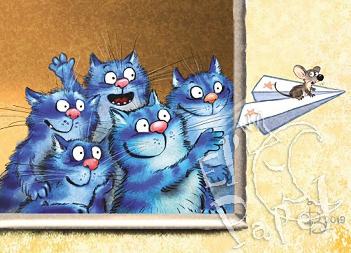 Ansichtkaart 'Een behouden vaart!'