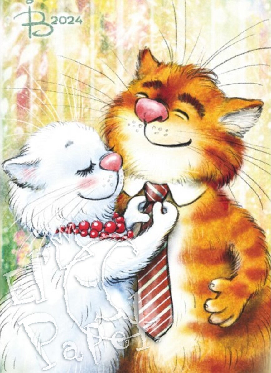 Ansichtkaart 'Stropdassen hulp'