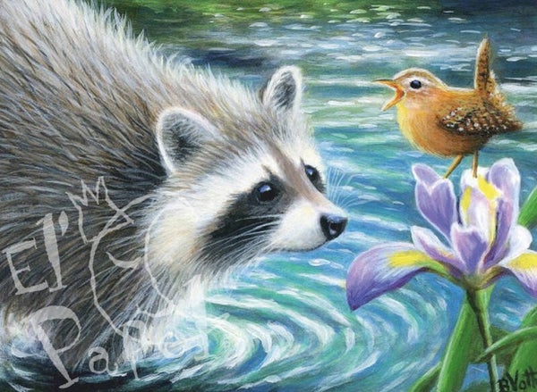 Postkaart `Bewonderaar`