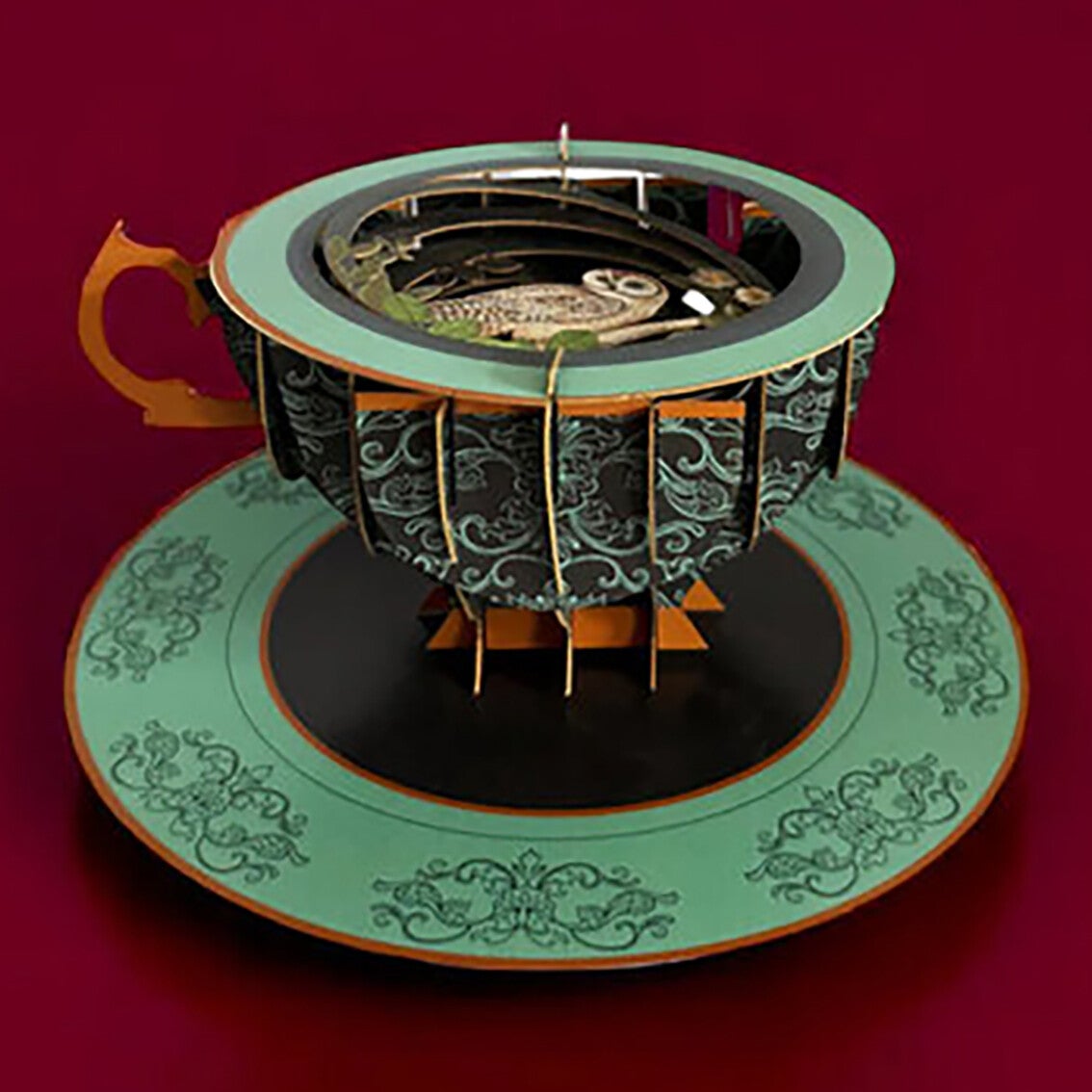 A cup of tea Pop-up kaart 'Uil'